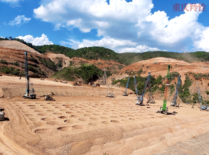 云南玉溪仙福钢铁（集团）有限公司配套100万吨/年焦化建设项目前期高填方强夯工程